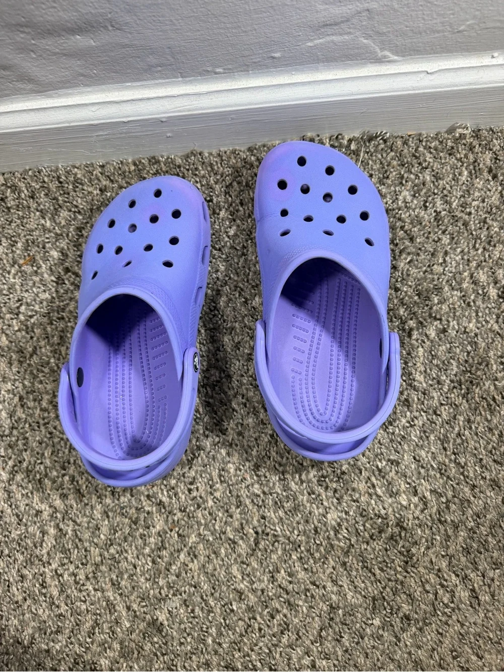 CROCS Kids Lavender Classic Clog Sandals